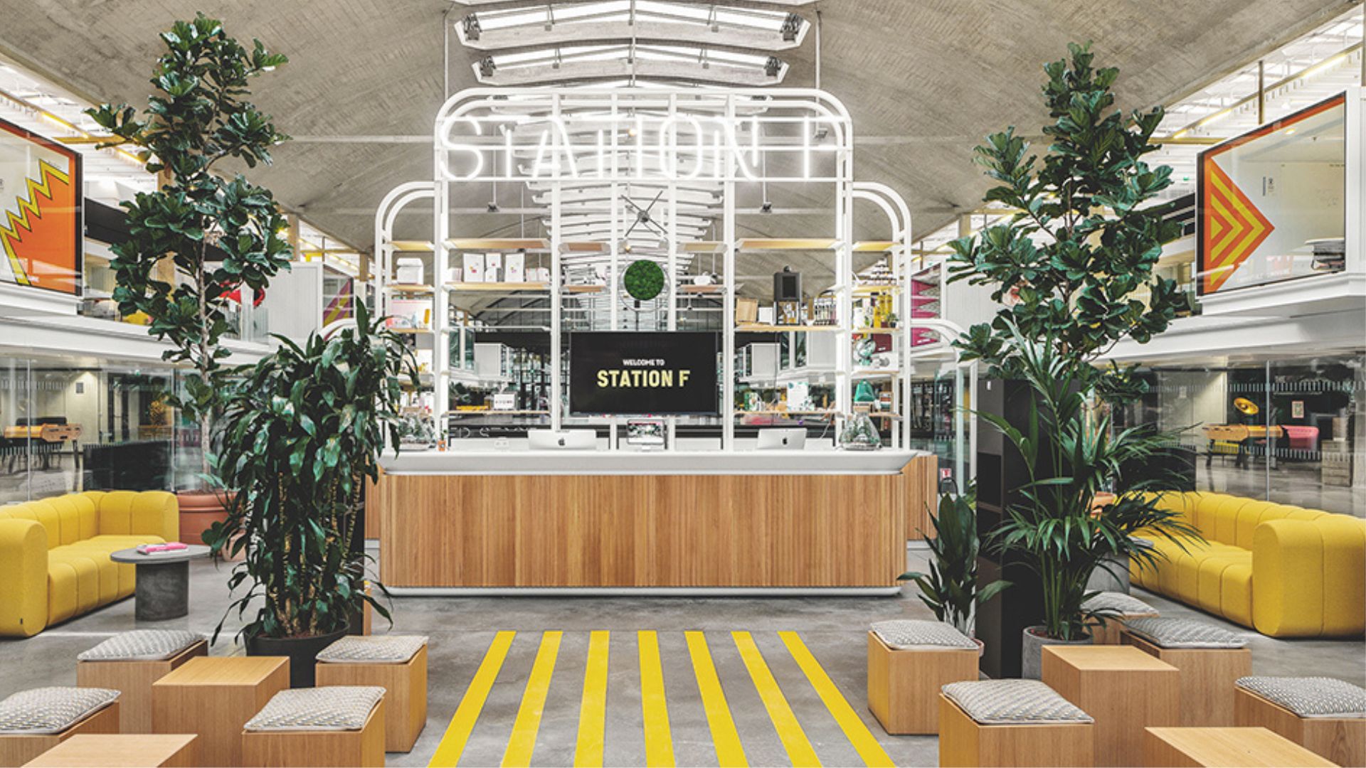 Station F — la halle Freyssinet